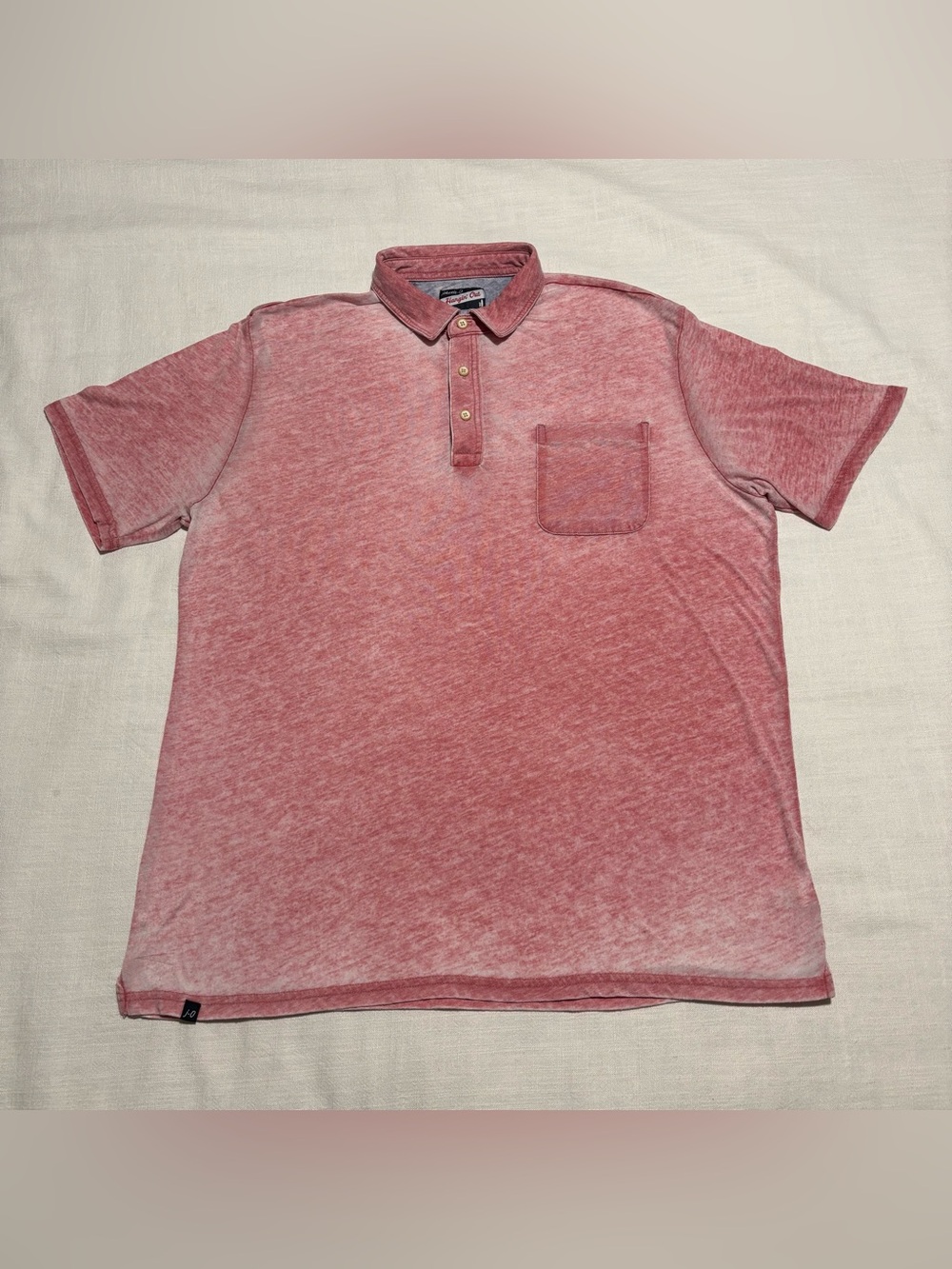 Men’s Johnnie-O Hangin’ Out Local Polo Shirt | Malibu Red | Size Large